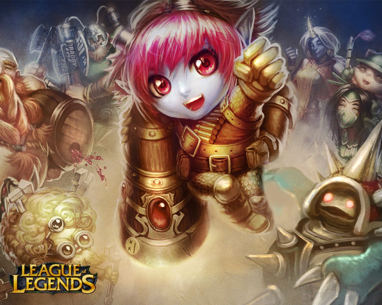 Lol - Tristana From League Of Legends , HD Wallpaper & Backgrounds