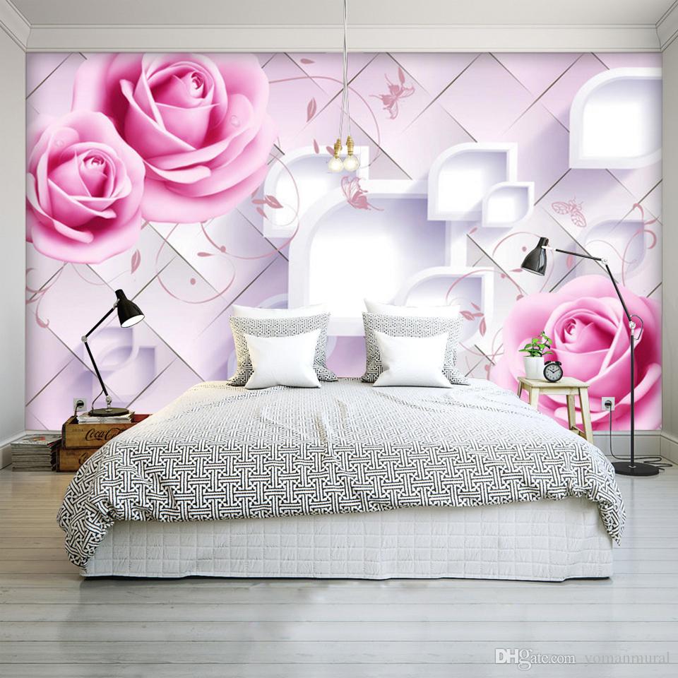 Custom Photo Wall Mural Modern Design 3d Room Wallpaper - Romantic