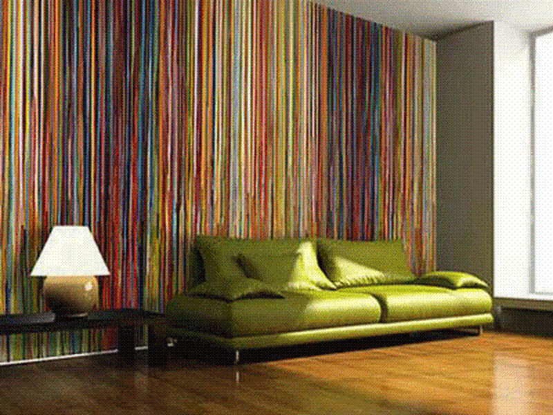 Interesting Decoration Living Room Wallpaper Ideas - Living Room Mural Walls , HD Wallpaper & Backgrounds