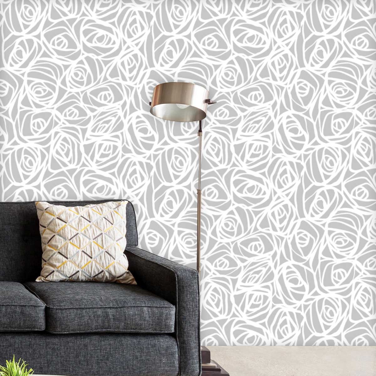 Az Abstract Pattern Self-adhesive Peel & Stick Pvc - Living Room , HD Wallpaper & Backgrounds