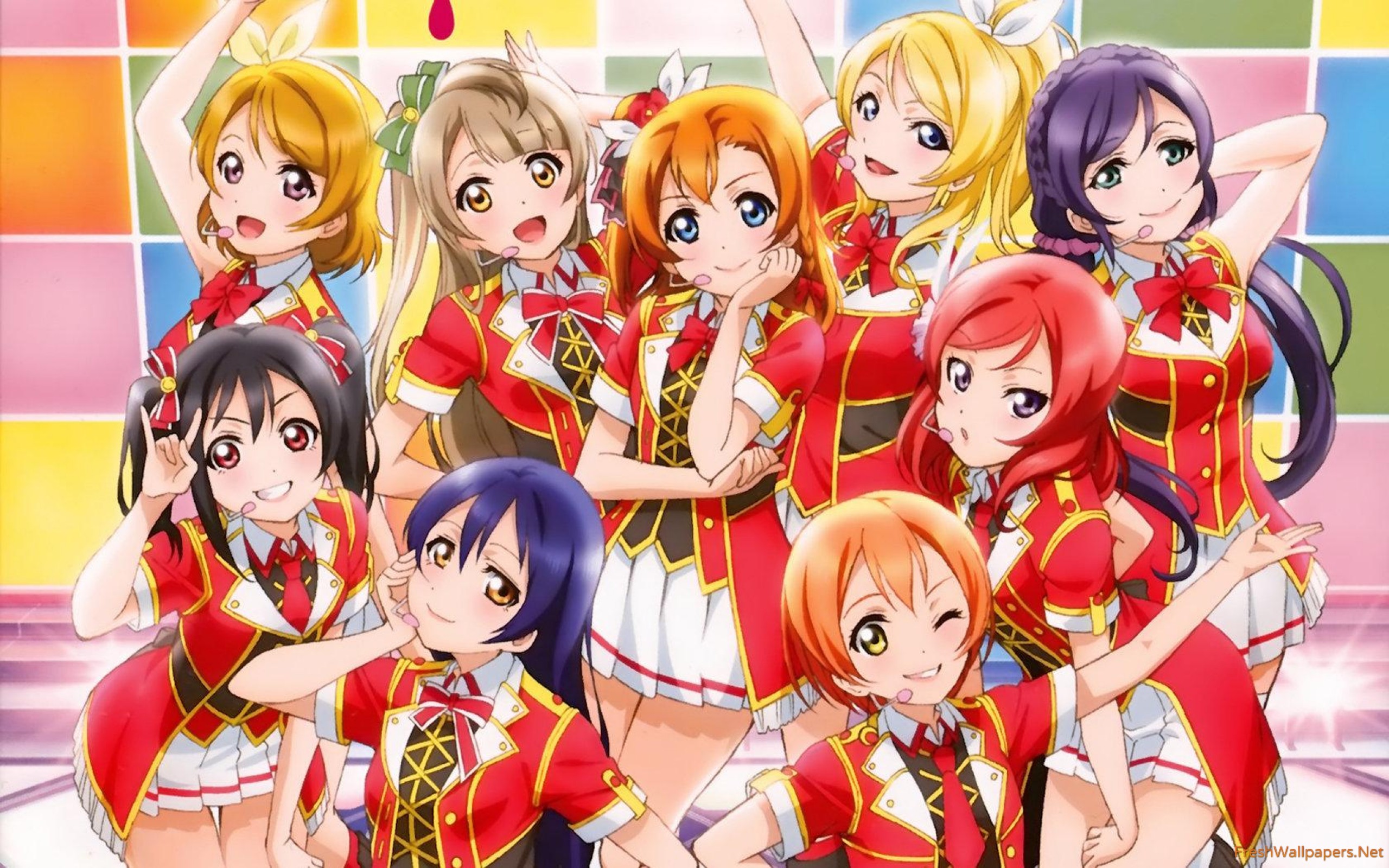 Love Live Wallpaper - Love Live , HD Wallpaper & Backgrounds