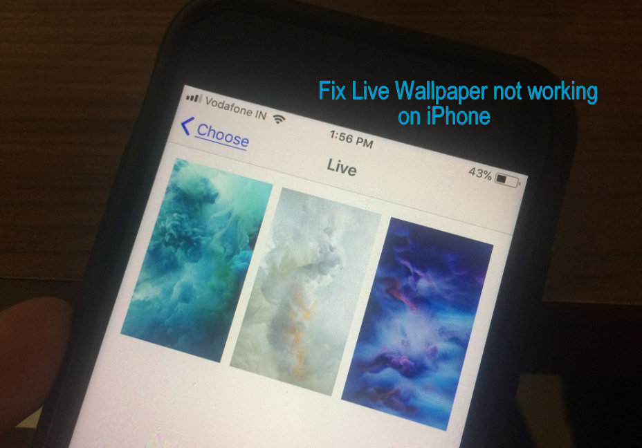 Fix Animated Wallpaper Not Working On Iphone - Display Device , HD Wallpaper & Backgrounds