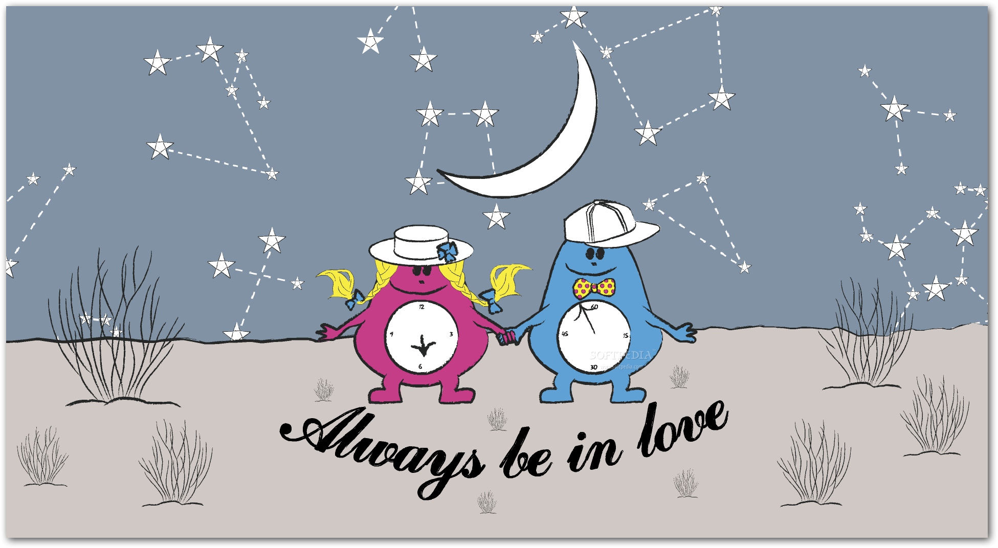 Always Be In Love Live Wallpaper - Cartoon , HD Wallpaper & Backgrounds