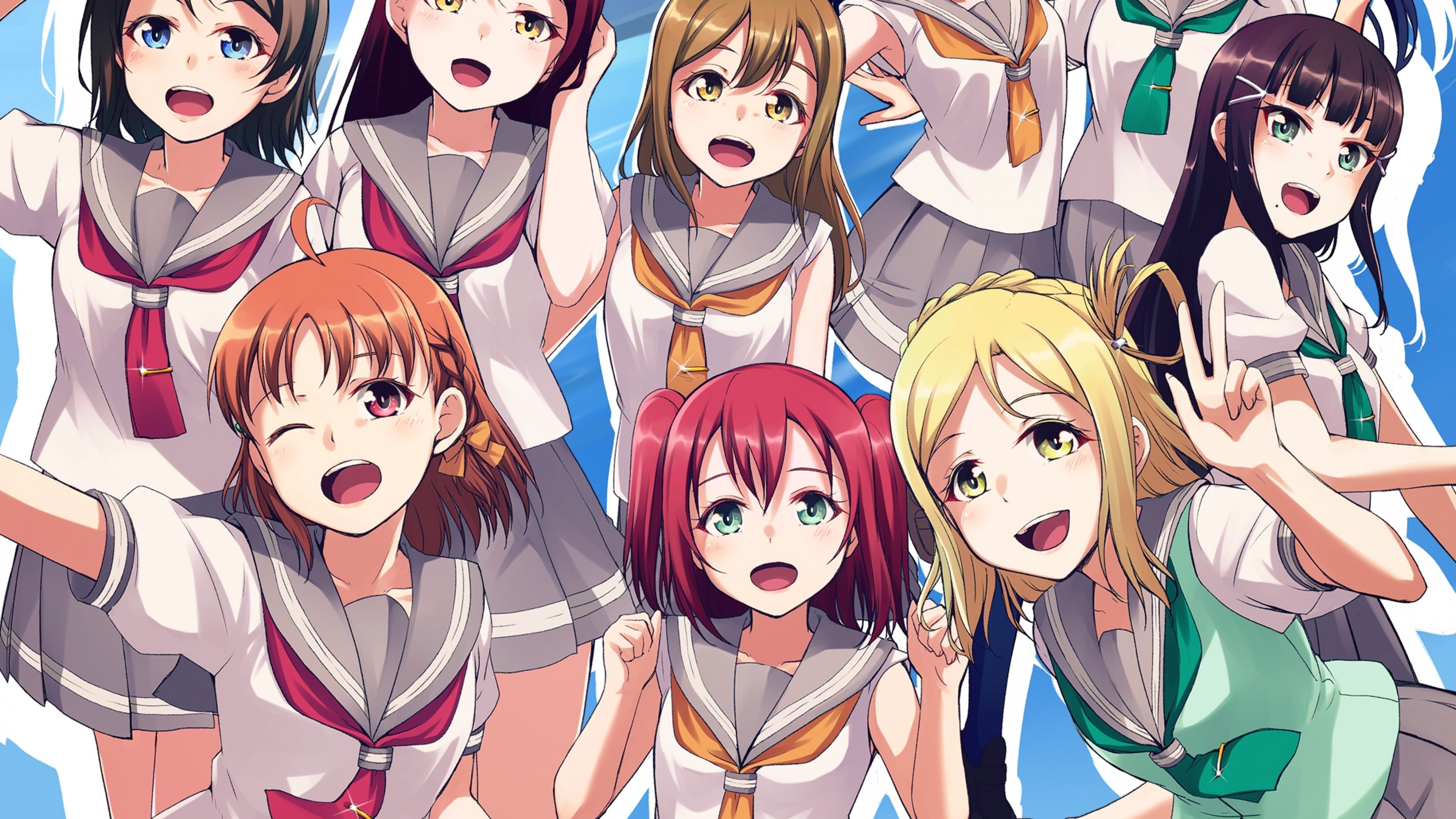 Love Live Sunshine Wallpaper - Love Live , HD Wallpaper & Backgrounds