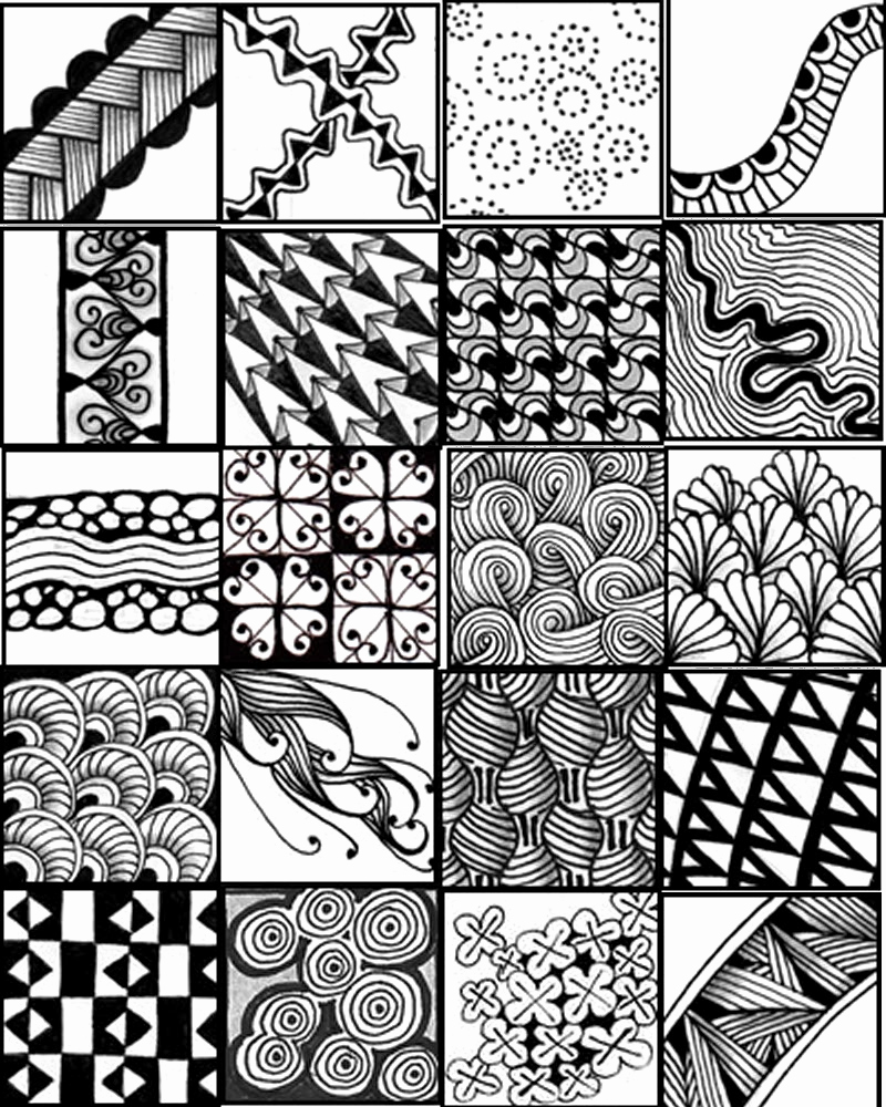 Zentangle Printables New 1000 Ideas About Doodle Patterns - Zentangle ...