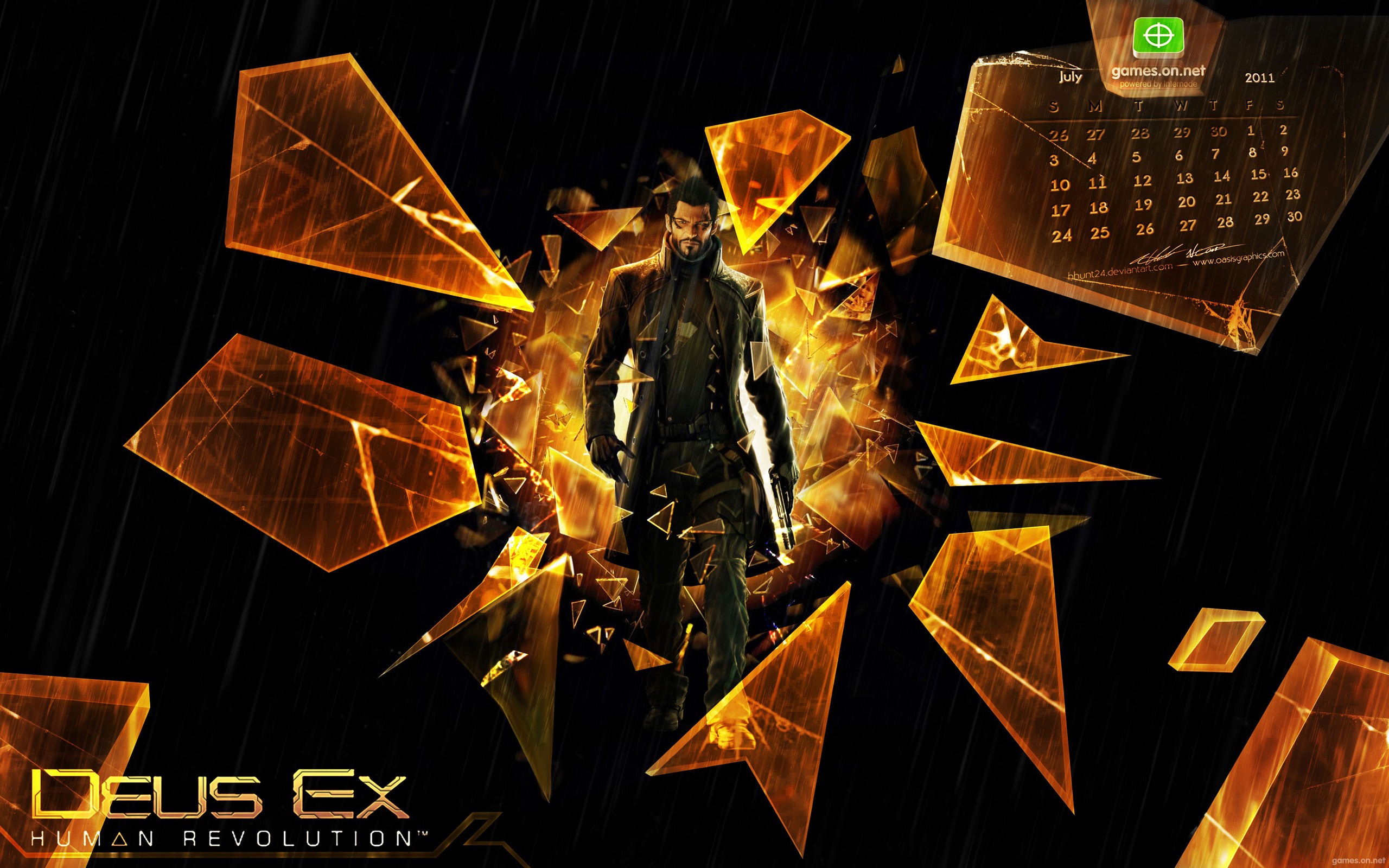 Human Revolution Hd Wallpapers - Deus Ex Human Revolution , HD Wallpaper & Backgrounds