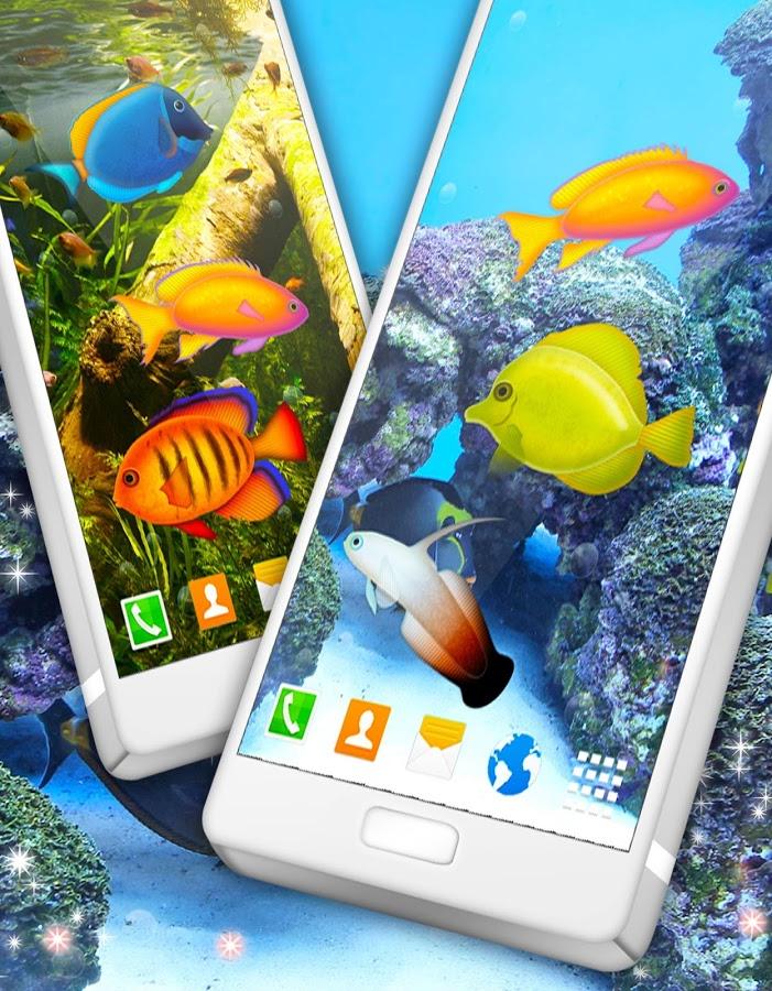 Aquarium 3d Live Wallpaper For Android - Underwater , HD Wallpaper & Backgrounds