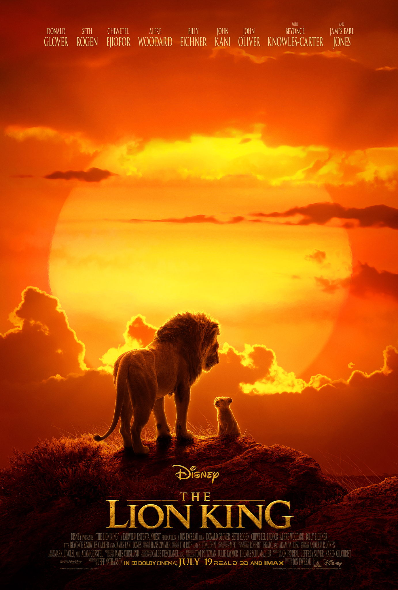 The Lion King - Lion King 2019 Poster , HD Wallpaper & Backgrounds