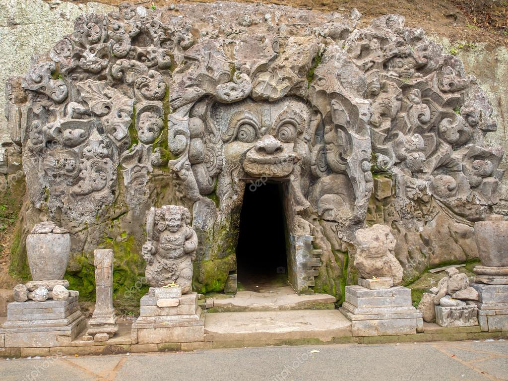 Goa Gajah Temple In Bali Stock Photo - Elephant Cave , HD Wallpaper & Backgrounds