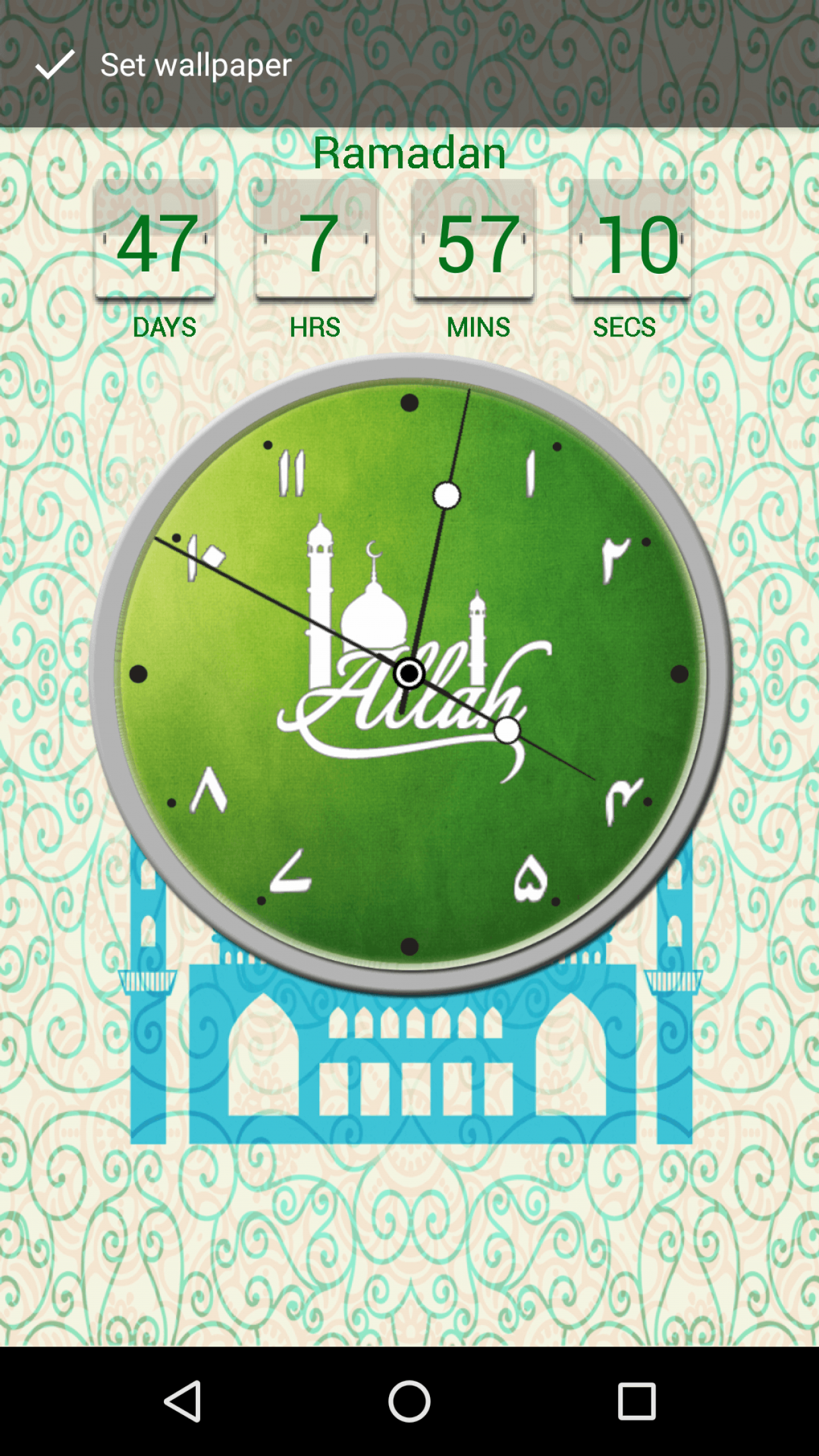 Buy Android Clock Live Wallpaper Lifestyle And - Circle , HD Wallpaper & Backgrounds