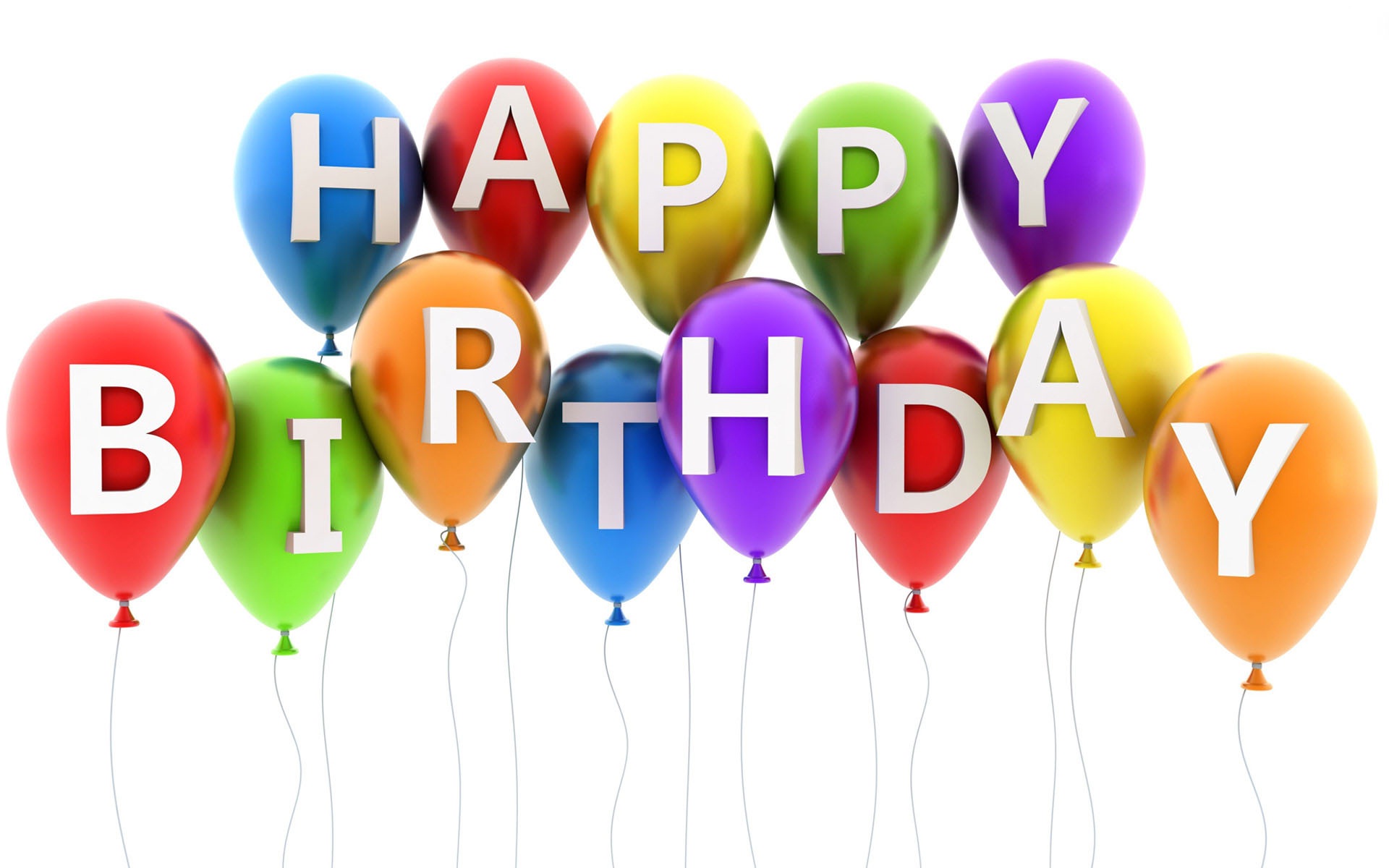 3d Birthday Wallpaper - Happy Birthday Balloons Meme , HD Wallpaper & Backgrounds