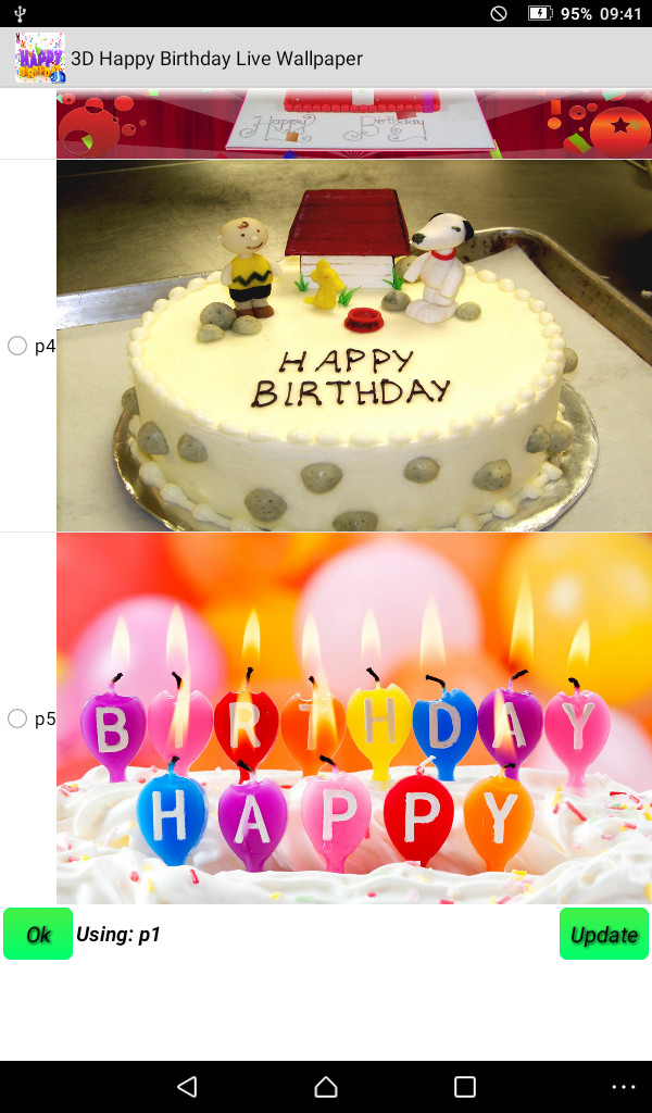 Happy Birthday Live Images -happy Birthday Live Wallpaper - Ultra Hd Happy Birthday 4k , HD Wallpaper & Backgrounds