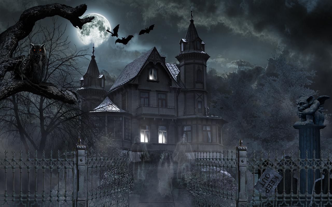 Live Halloween For Desktop Wallpapers High Quality - Horror Background For Editing , HD Wallpaper & Backgrounds