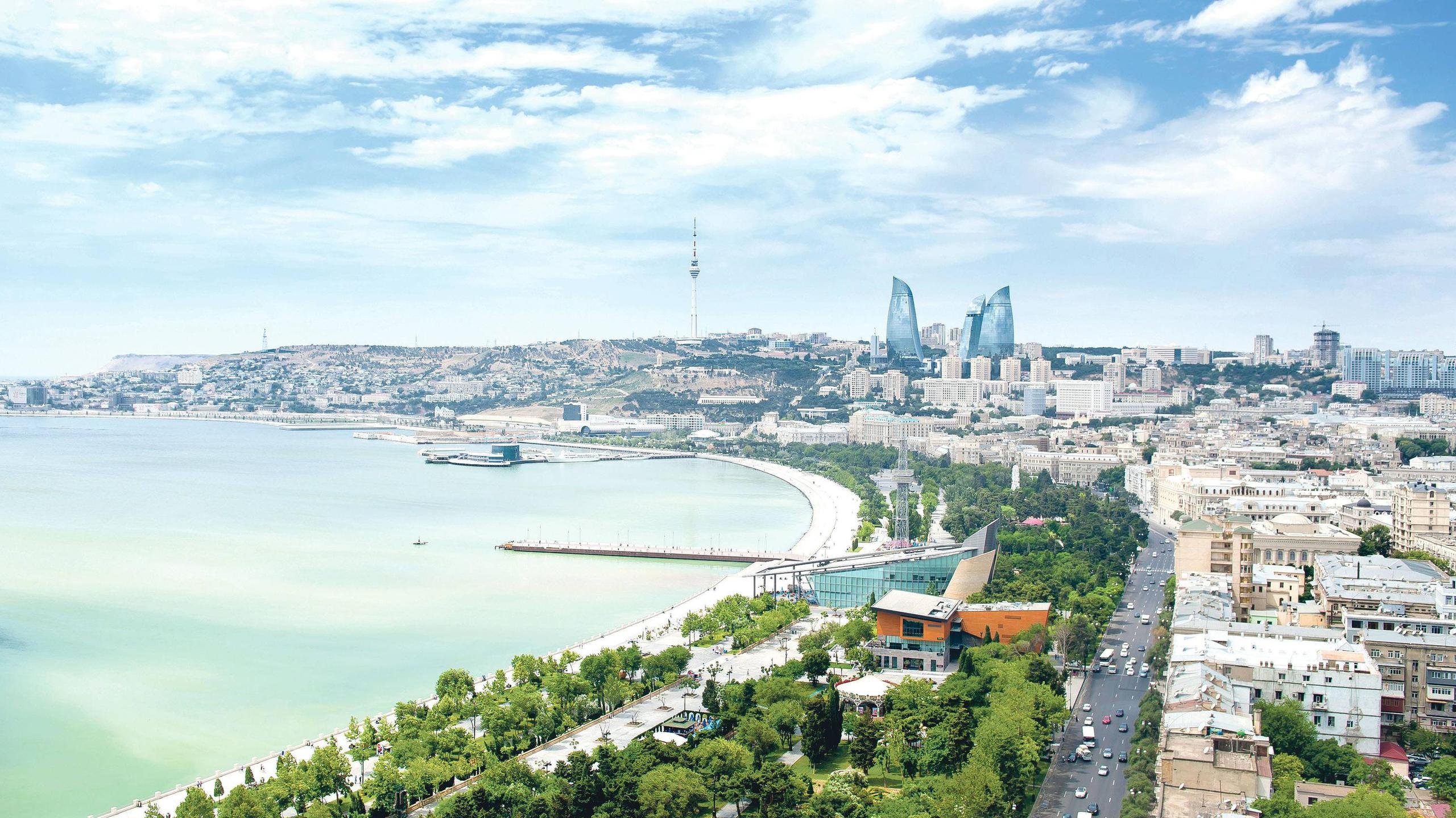 Baku Azerbaijan Wallpaper - Baku Country , HD Wallpaper & Backgrounds