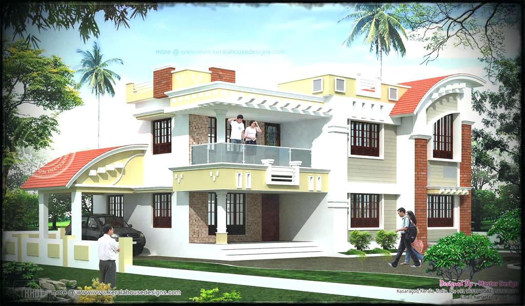 Home - House Designs Indian Style Pictures Middle Class , HD Wallpaper & Backgrounds