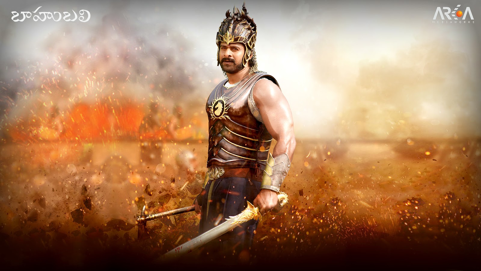 Baahubali Movie New Hd Posters And Wallpapers - Bahubali Hd , HD Wallpaper & Backgrounds