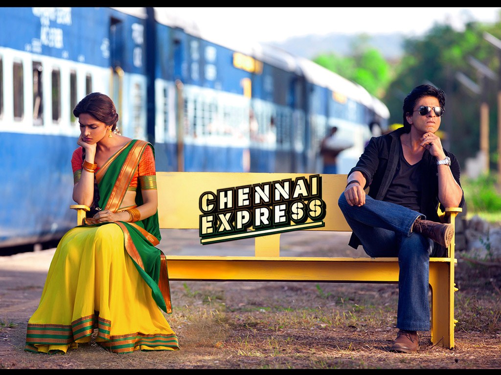 Chennai Express Movie Poster - Shahrukh Khan Chennai Express Movie , HD Wallpaper & Backgrounds
