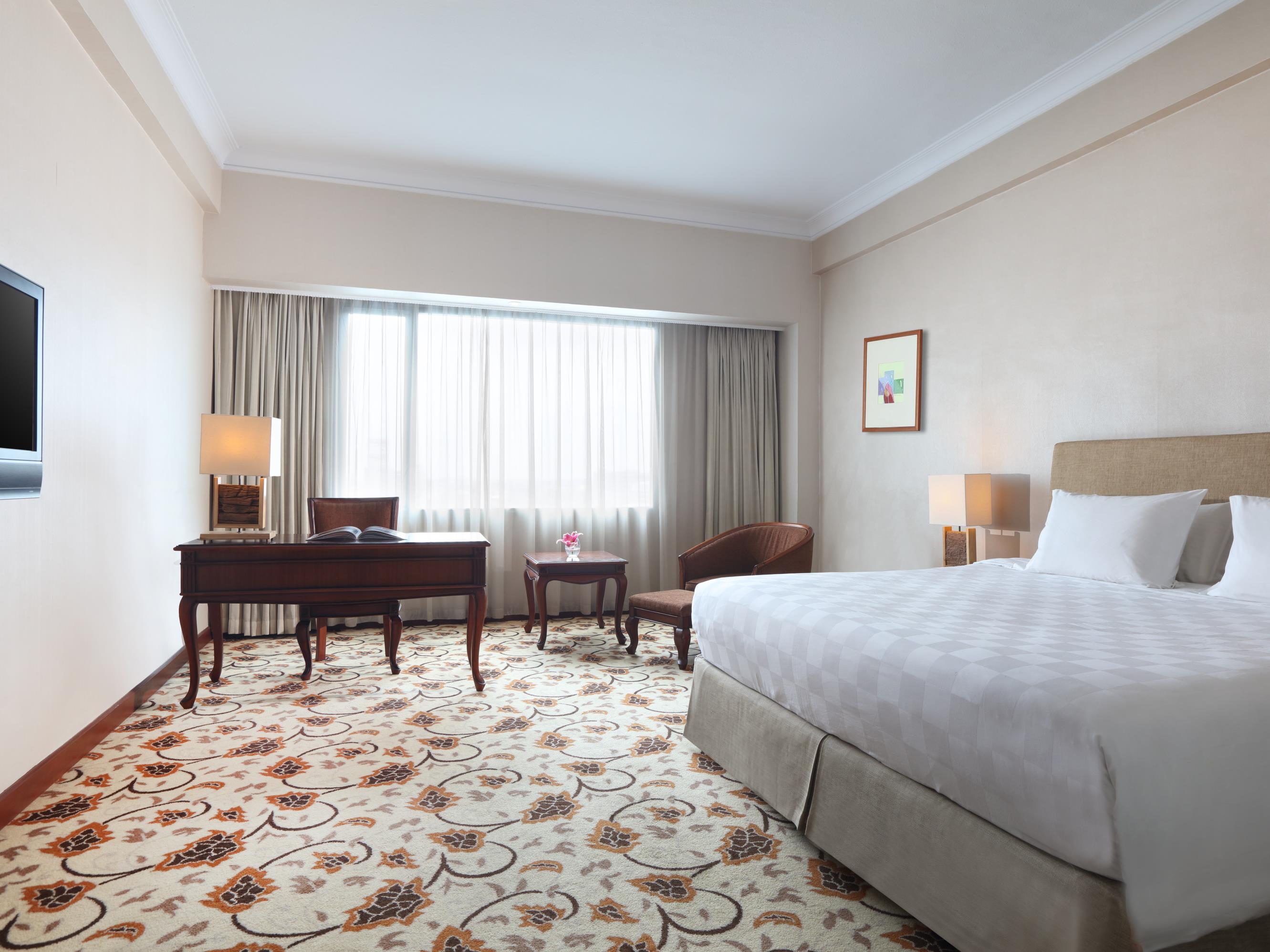 Deluxe Room With 1 King-size Bed - Grand Mercure Medan Deluxe Room , HD Wallpaper & Backgrounds