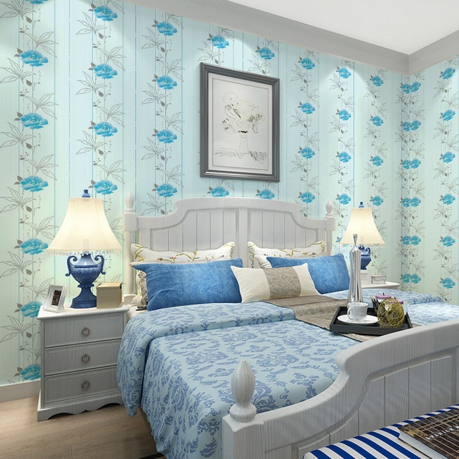 Wallpaper Dinding 3d Kamar Tidur - Giấy Dán Tường Doremon , HD Wallpaper & Backgrounds