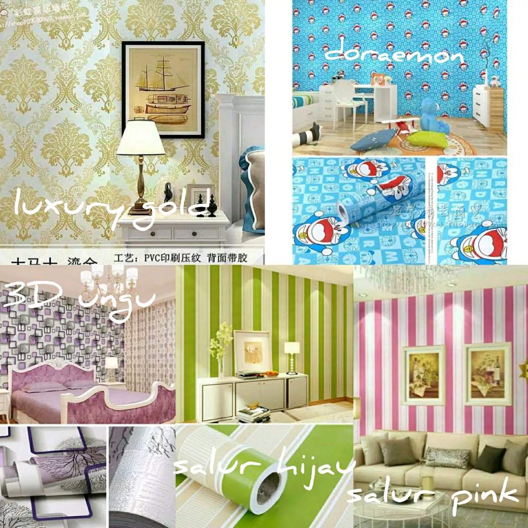 15 Harga Wallpaper Dinding  Kamar Doraemon Rona Wallpaper 