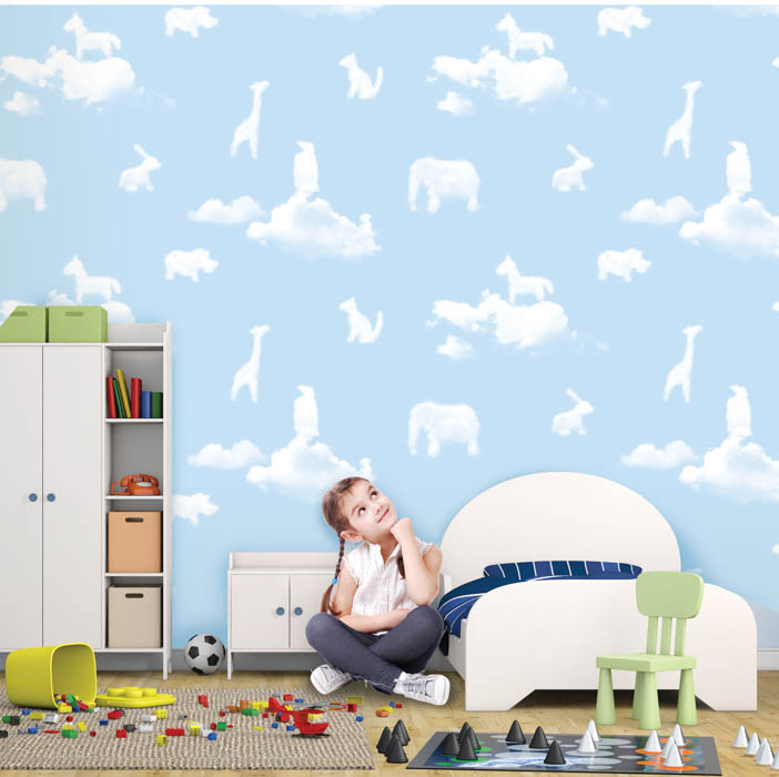 Warna Biru Pun Sah Sah Saja Untuk Kamar Putri Anda - Samolepka Na Zeď Jména , HD Wallpaper & Backgrounds