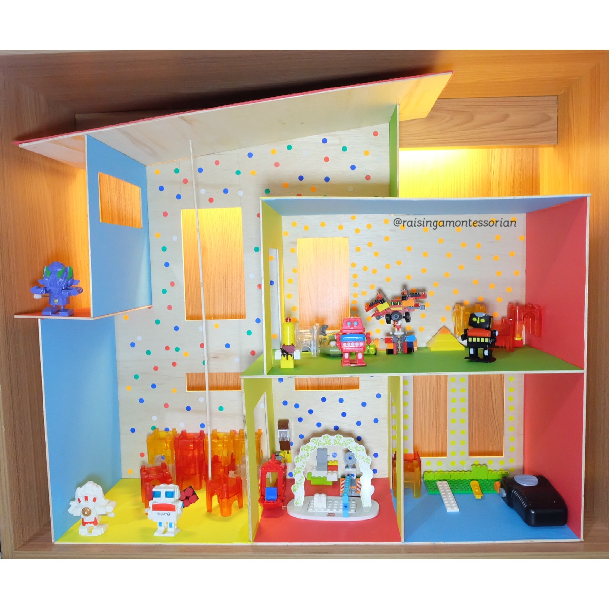 Rumah Boneka Untuk Anak Perempuan Bisa Ditambahkan - Rumah Boneka Dari Stik Es Krim , HD Wallpaper & Backgrounds