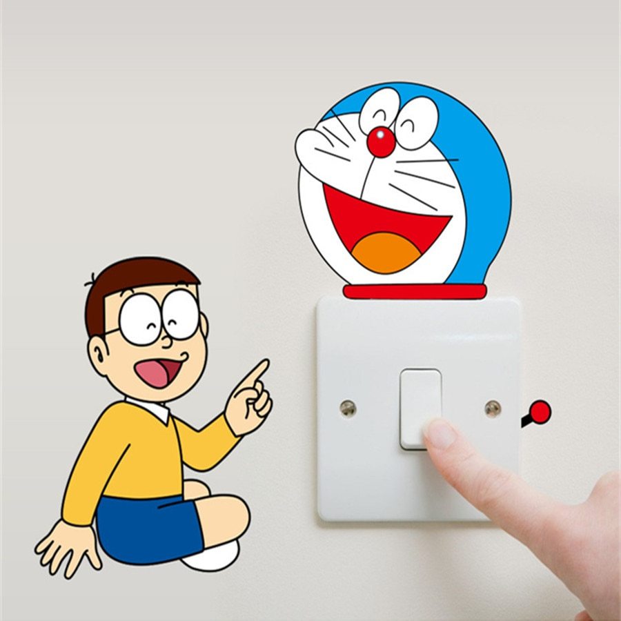 101 Wallpaper Dinding Kamar Tidur Doraemon Wallpaper - Gambar Doraemon Di Tembok , HD Wallpaper & Backgrounds