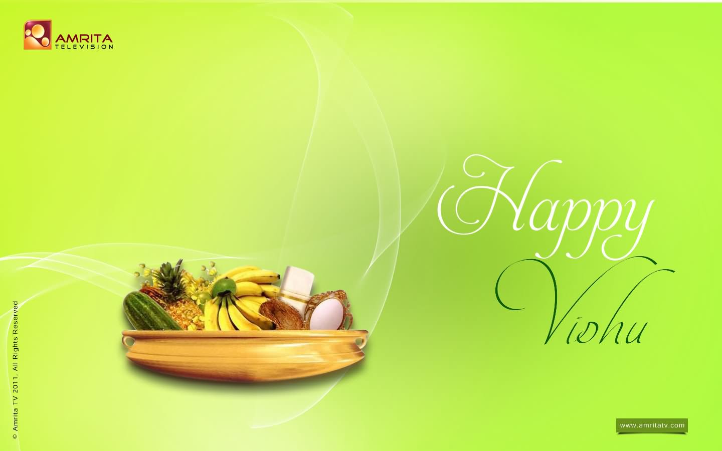 Vaishu Name Wallpaper - Vishu Greetings , HD Wallpaper & Backgrounds