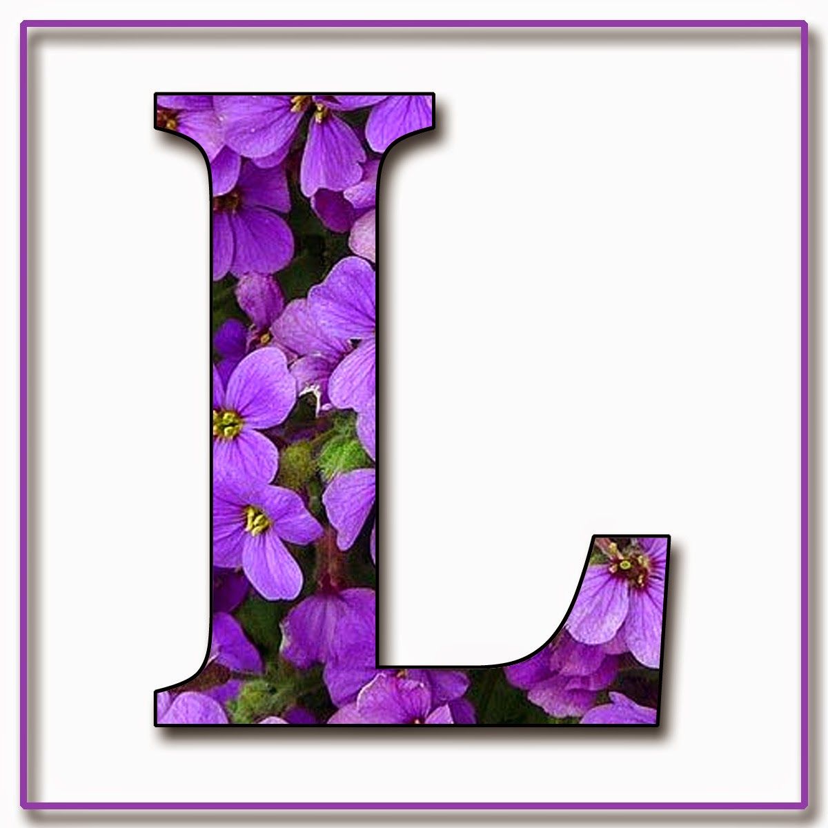 L Flower Style - L Name Photo Download , HD Wallpaper & Backgrounds