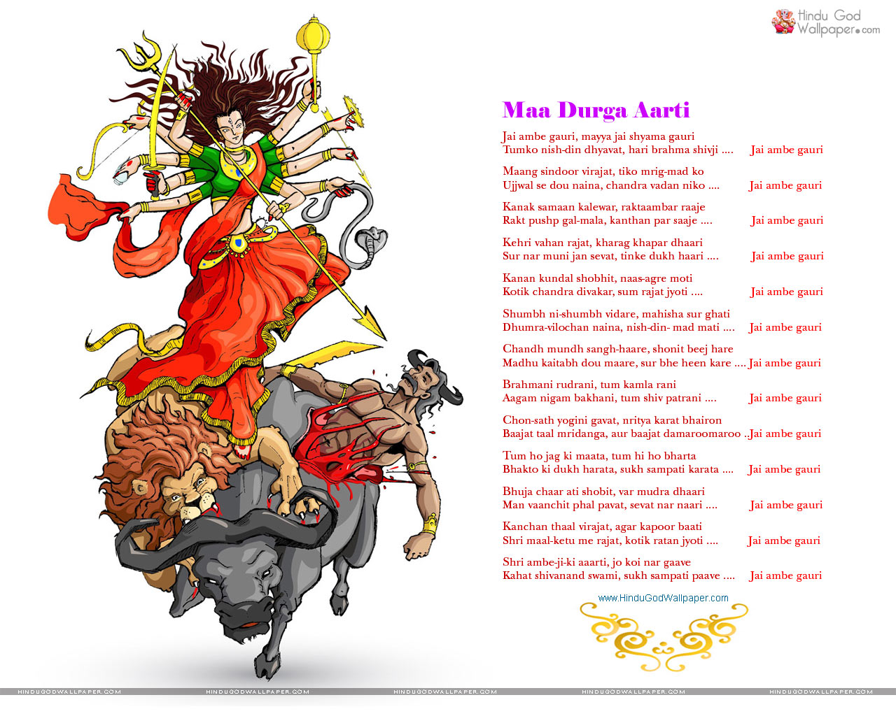 Durga - Durga Killing Mahishasura Drawing , HD Wallpaper & Backgrounds