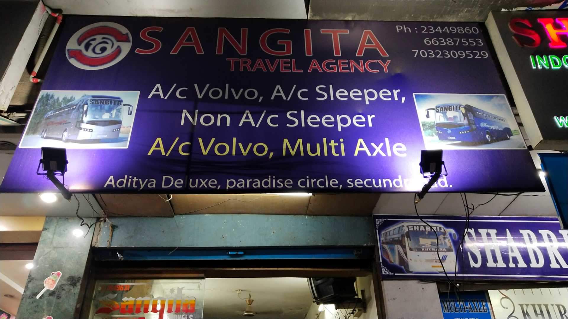 Sangita Travel Agency, Paradise Circle - Led Display , HD Wallpaper & Backgrounds