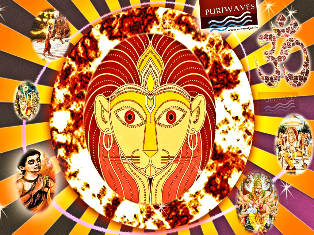 Hd Wallpaper Dasavatar Narasingh Narahari Rupa Jaya - Decoration , HD Wallpaper & Backgrounds