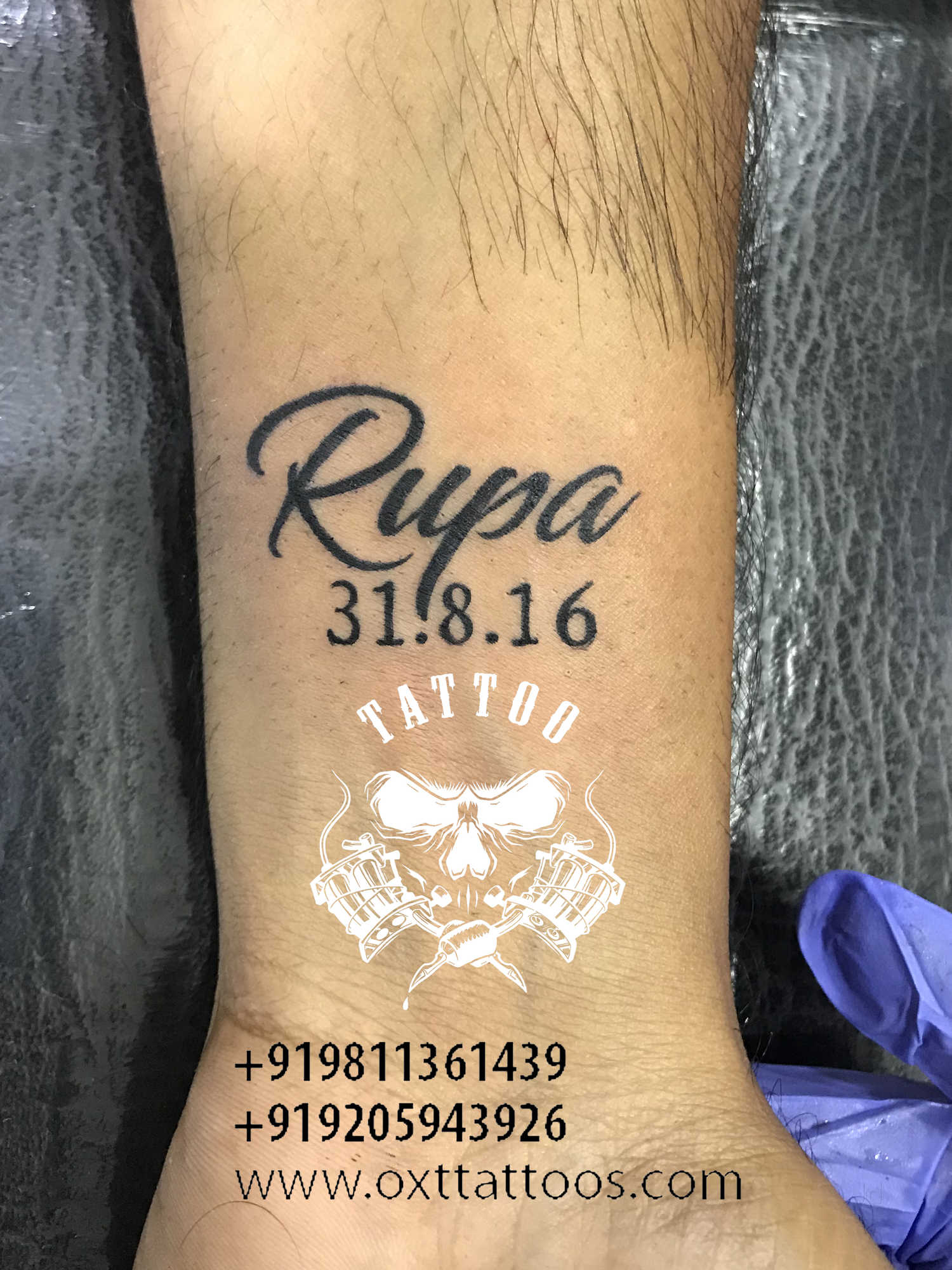Ox Tattoos Photos, Dwarka Sector 7, Delhi- Pictures - Rupa Name Tattoo Design , HD Wallpaper & Backgrounds