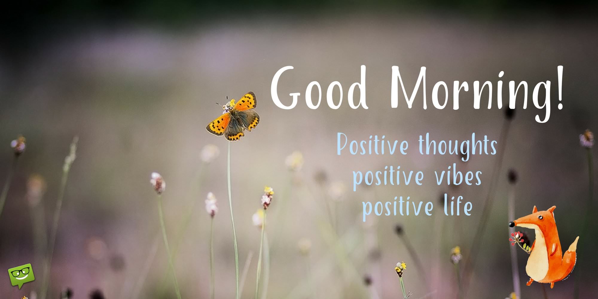 Good Morning Positive Thoughts - Thought Positive Good Morning , HD Wallpaper & Backgrounds