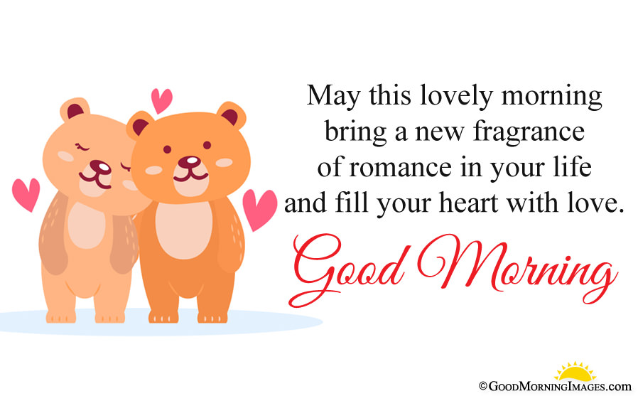 Romantic Good Morning Cute Love Sms With Full Hd Couple - Cute Romantic Good Morning , HD Wallpaper & Backgrounds