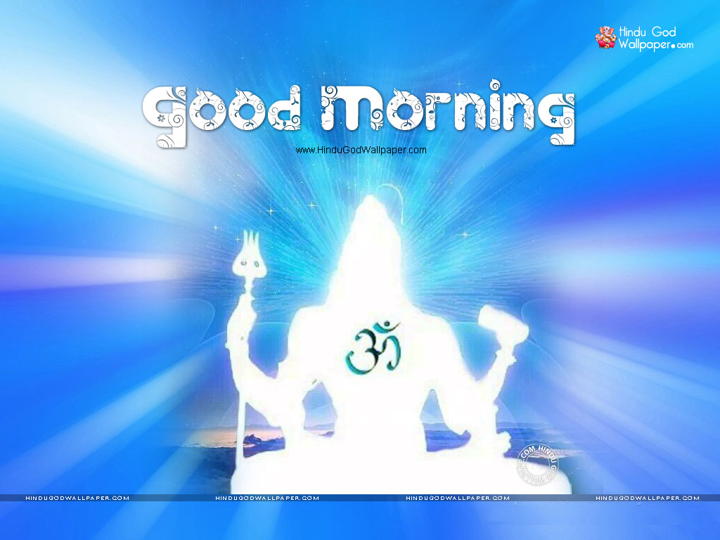 Good Morning Wallpaper Download - Om Shakti Om Shiva , HD Wallpaper & Backgrounds