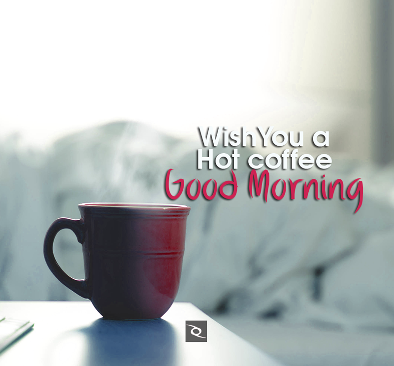 Good Morning Coffee Wallpaper - Creative Good Morning Wishes , HD Wallpaper & Backgrounds