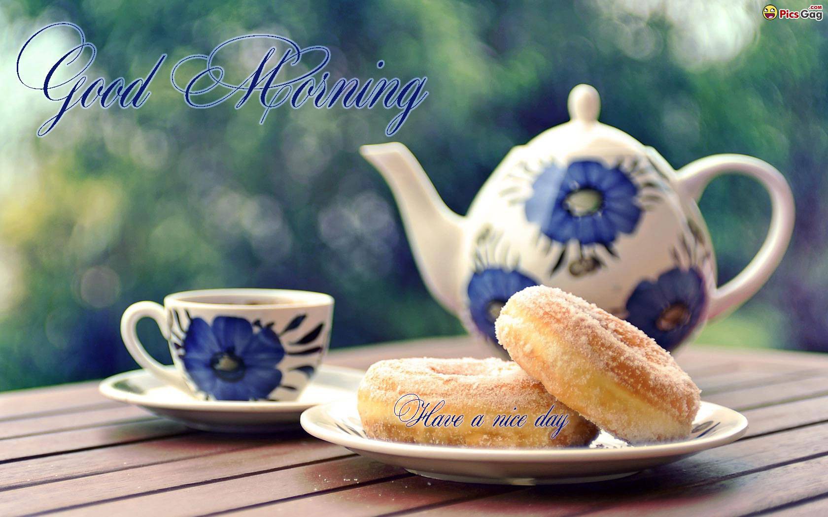Good Morning Images Hd With Tea , HD Wallpaper & Backgrounds