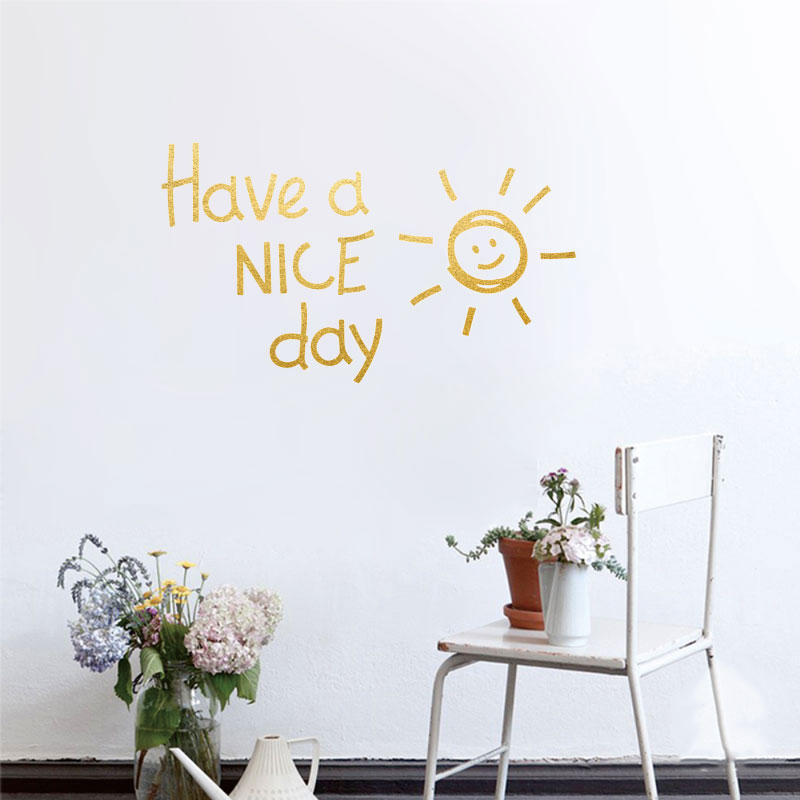 Have A Nice Day Wall Stickers Wall Art Home Decoration - Prints Copenhagen , HD Wallpaper & Backgrounds