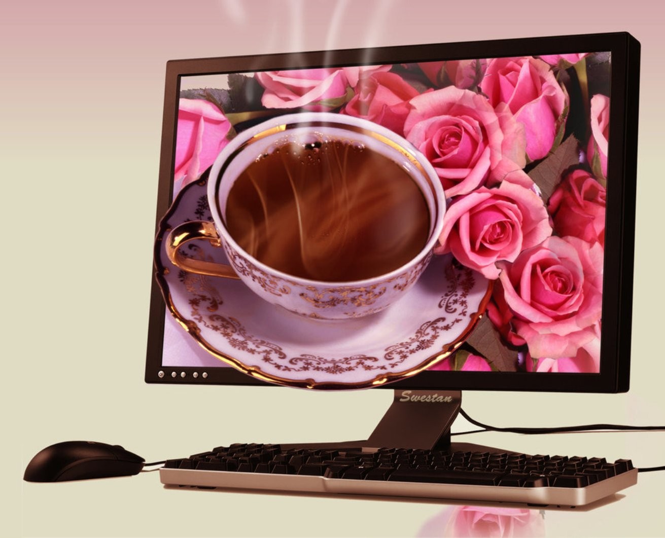 - Hd - Garden Roses , HD Wallpaper & Backgrounds