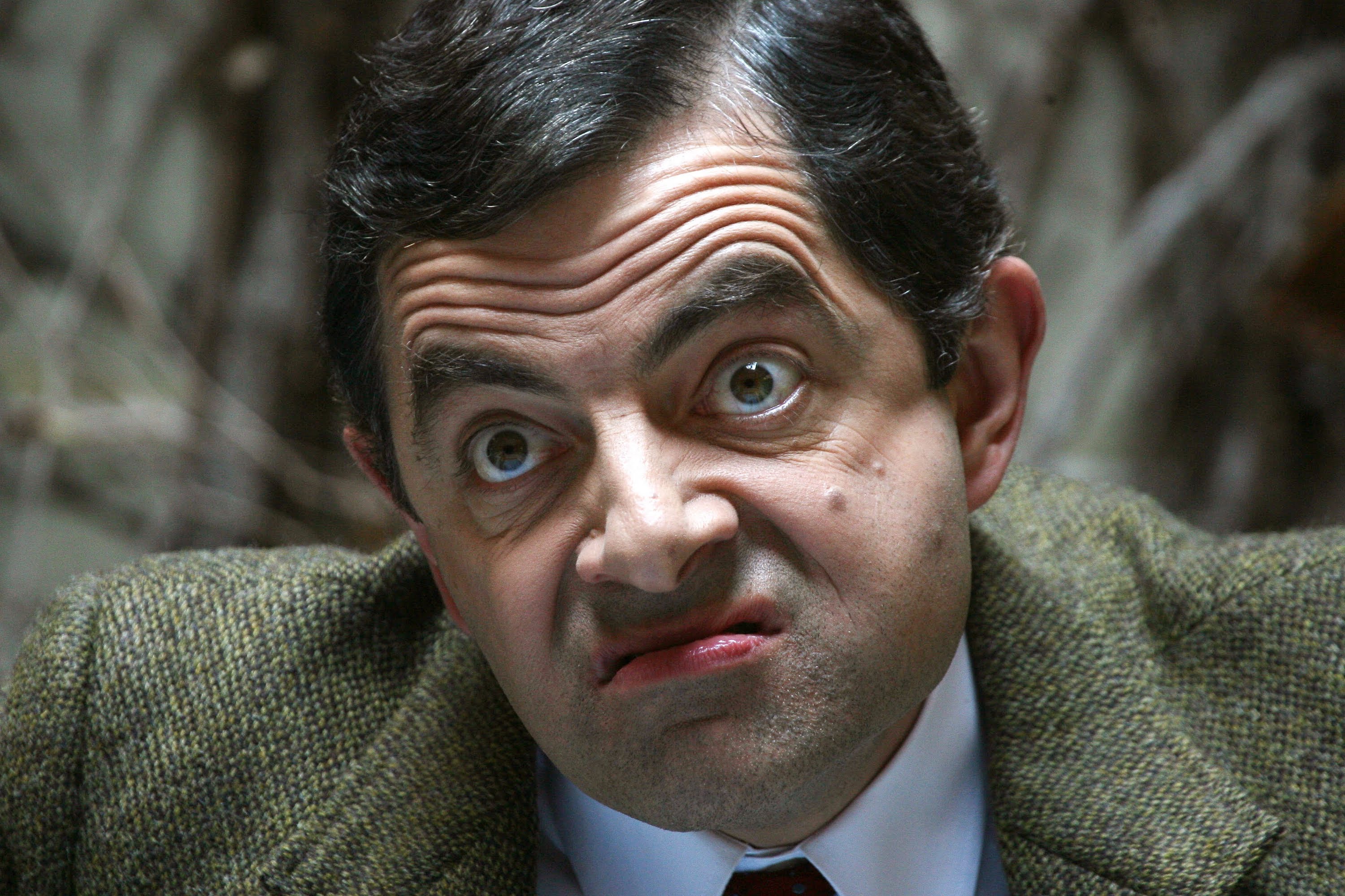 Images Of Mr Bean - Face Expression Mr Bean , HD Wallpaper & Backgrounds