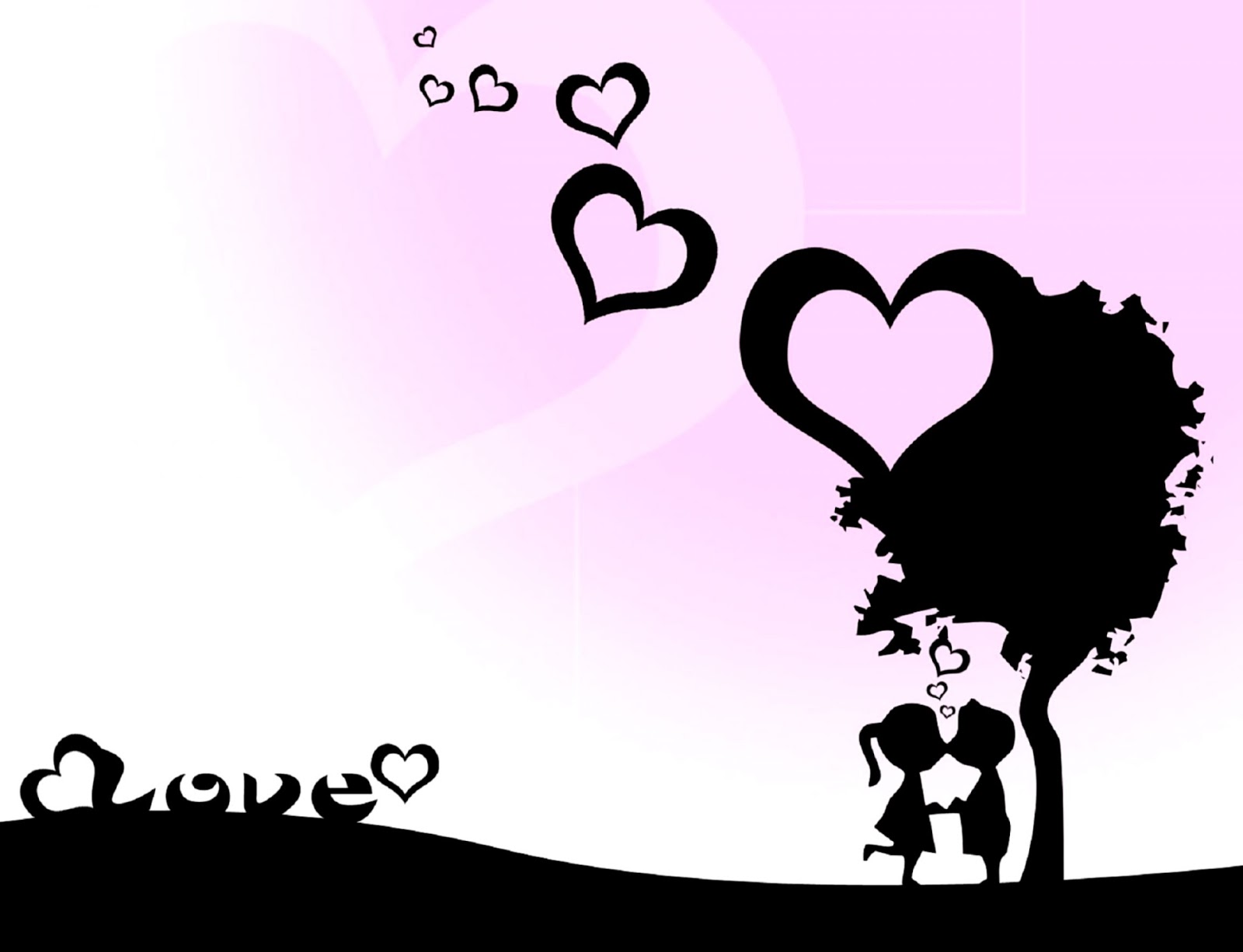 Animated Cute Love Wallpaper Joss Wallpapers - Cute L Love U , HD Wallpaper & Backgrounds