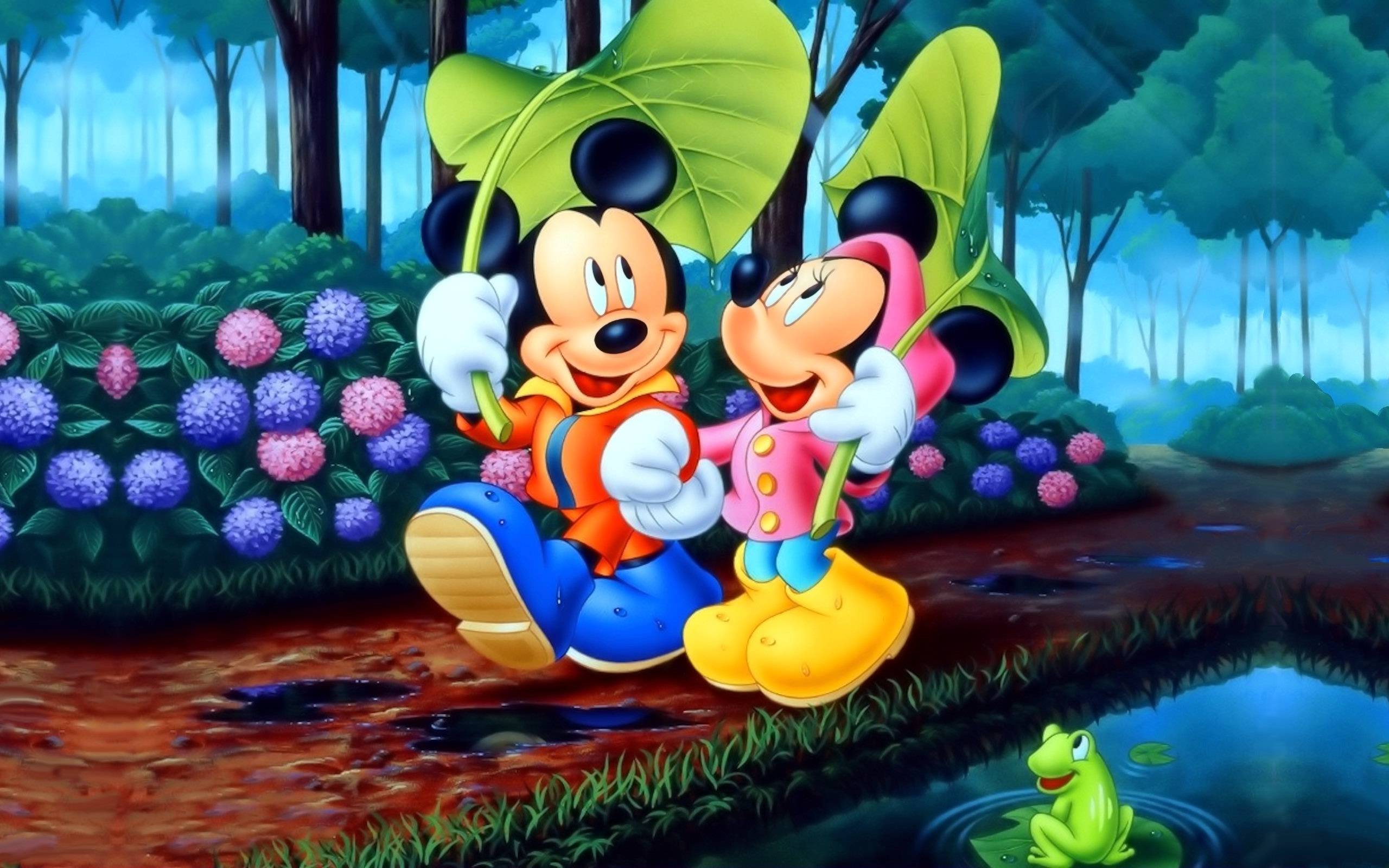 Mickey Mouse Wallpaper 3d , HD Wallpaper & Backgrounds