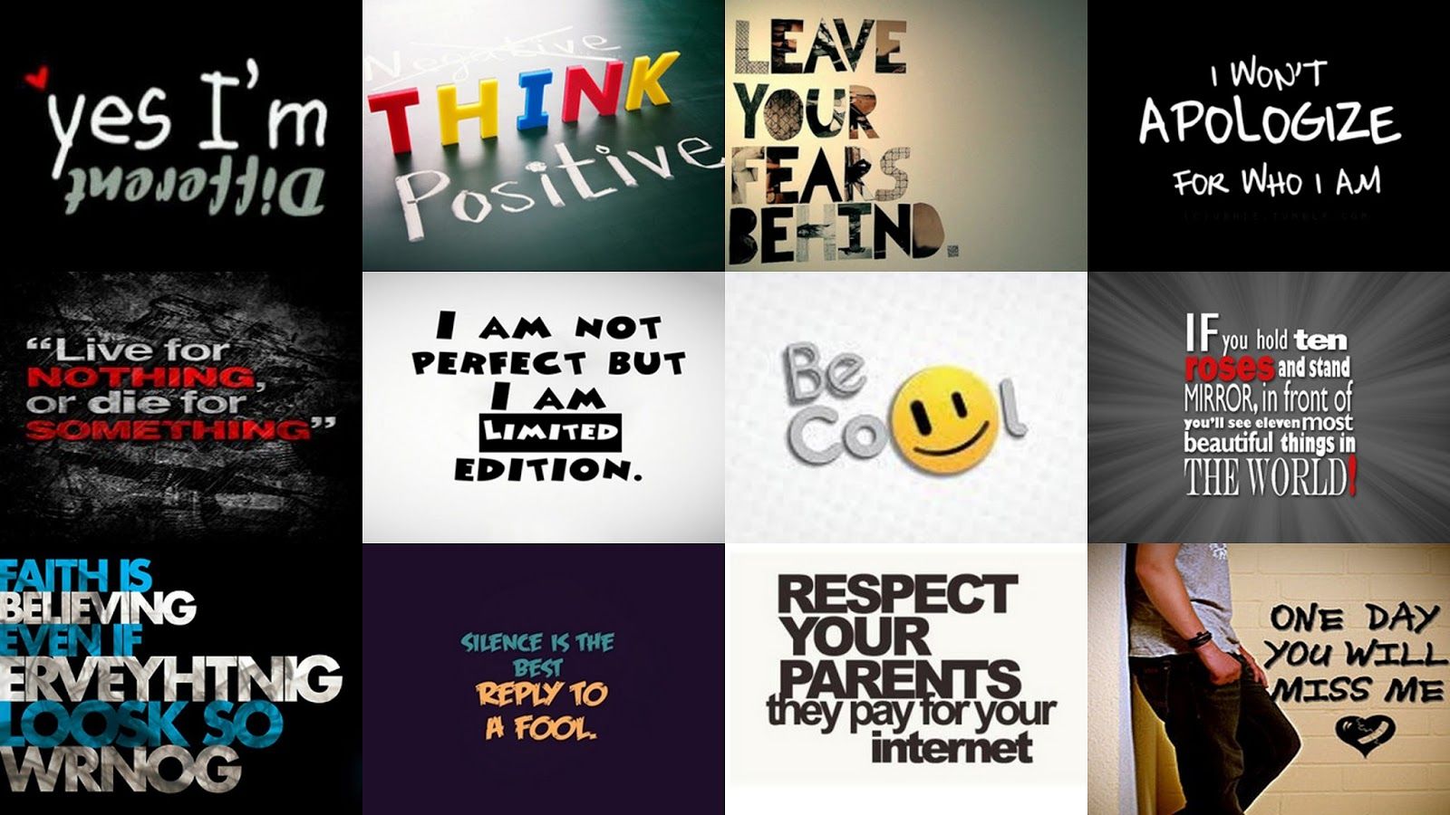 Download Signs & Sayings Wallpapers Pack - Sign And Saying Wallpaper Hd , HD Wallpaper & Backgrounds