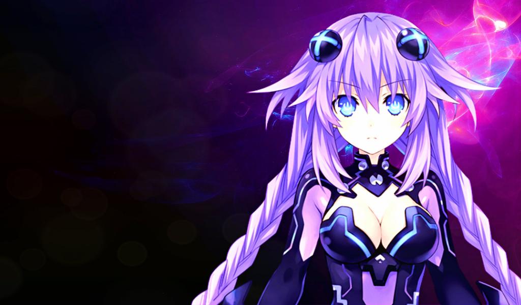 Megadimension Neptunia Vii Purple Heart , HD Wallpaper & Backgrounds