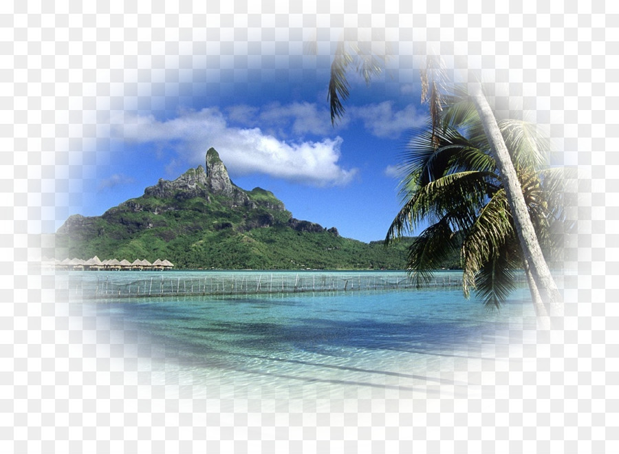 Desktop Wallpaper, Summer, Screensaver, Nature, Sky - Bora Bora , HD Wallpaper & Backgrounds