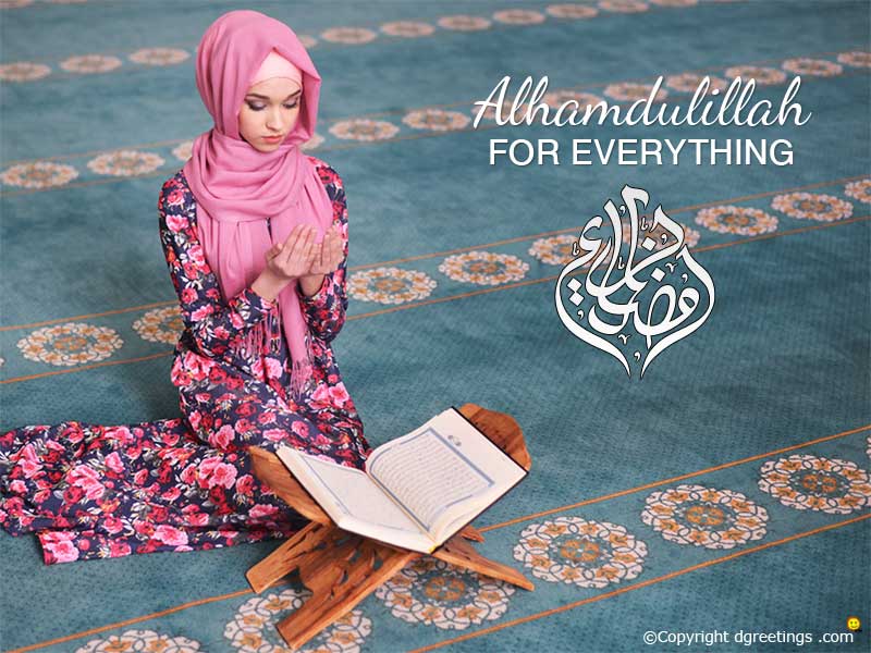 Islamic Wallpaper - Alhamdulillah For Everything Download , HD Wallpaper & Backgrounds