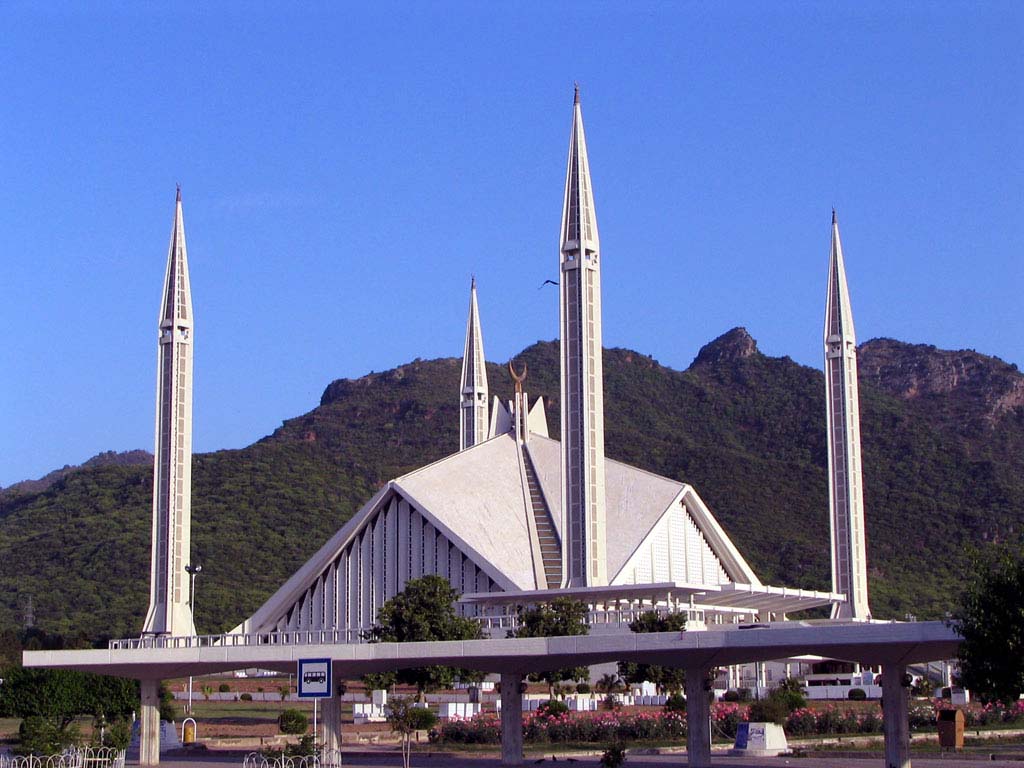 Faisal Mosque Islamabad , HD Wallpaper & Backgrounds