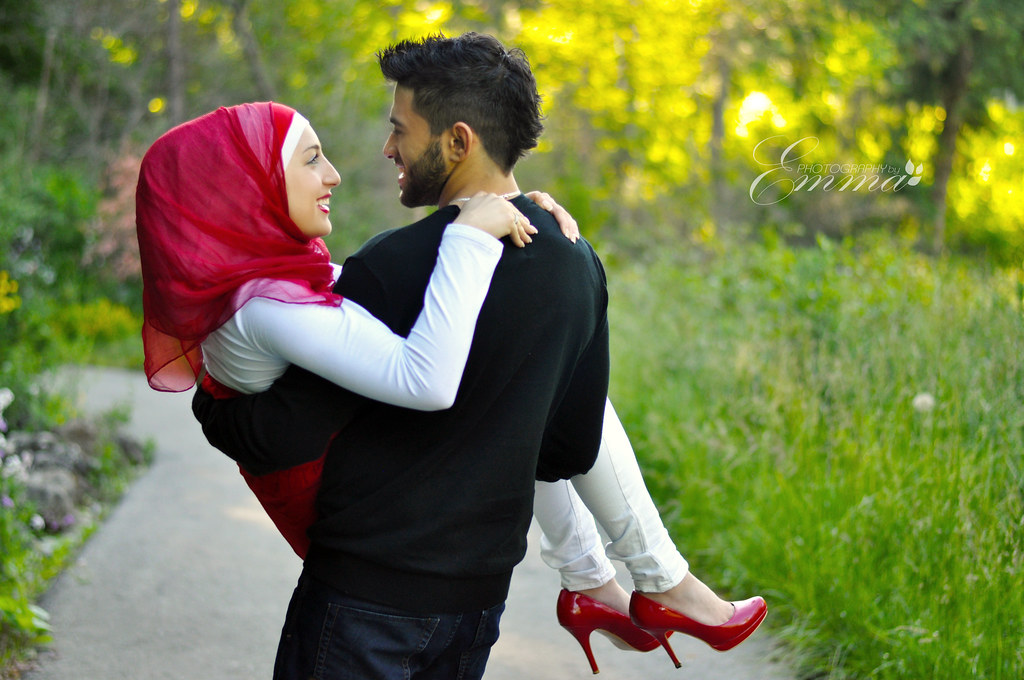 Shaden Hassan - Cute Muslim Marriage Couples , HD Wallpaper & Backgrounds