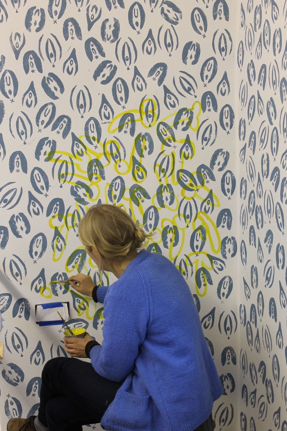 Hand Printed Wallpaper - Hand Printed (#822296) - HD Wallpaper